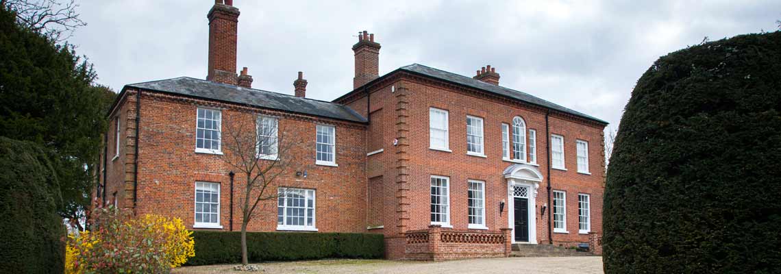 large estate home in the UK