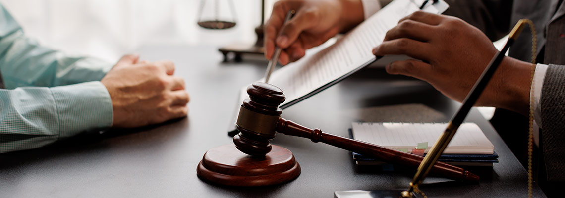 Meeting with a lawyer