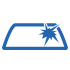 Windscreen damage icon