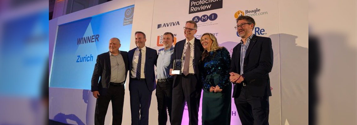 Zurich team with their award