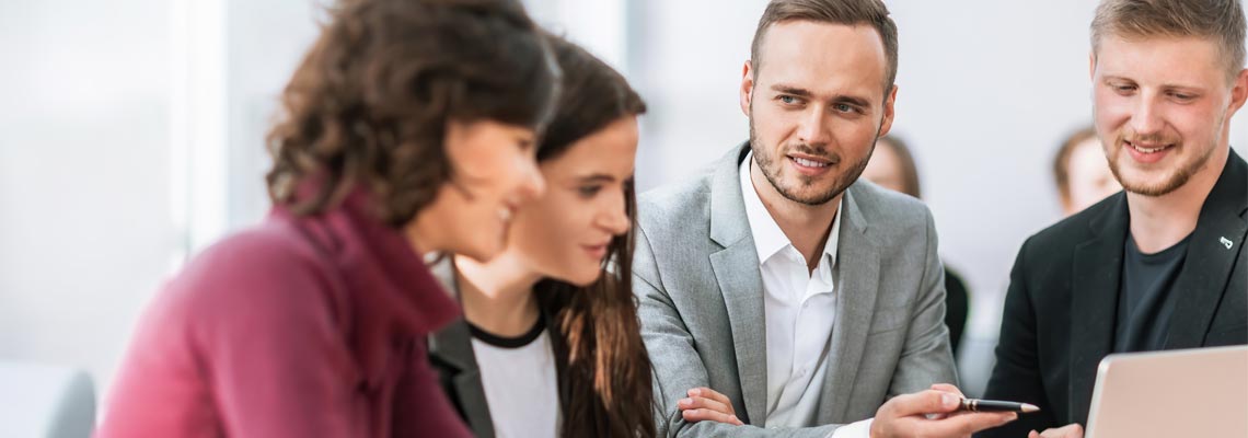 Business team meeting