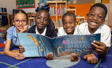 Oasis Johanna Primary School kids