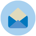 Mail illustration icon