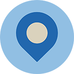 Location marker illustration