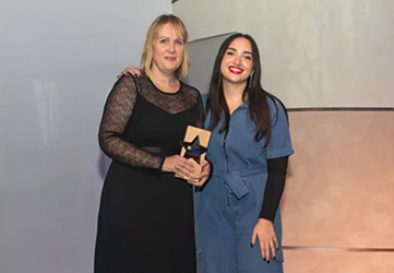 Zurich team with their Diversity & Inclusion in Insurance Award