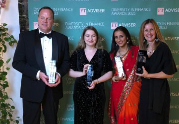 FT Advisor Diversity in Finance award winners