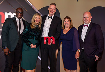 Zurich team with their award at the Money Marketing Awards 2025