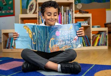 Oasis Johanna Primary School children