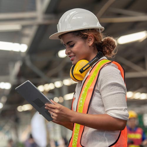 female engineer