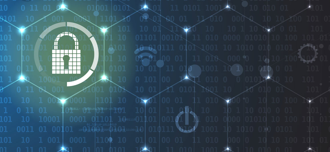Cyber security graphic