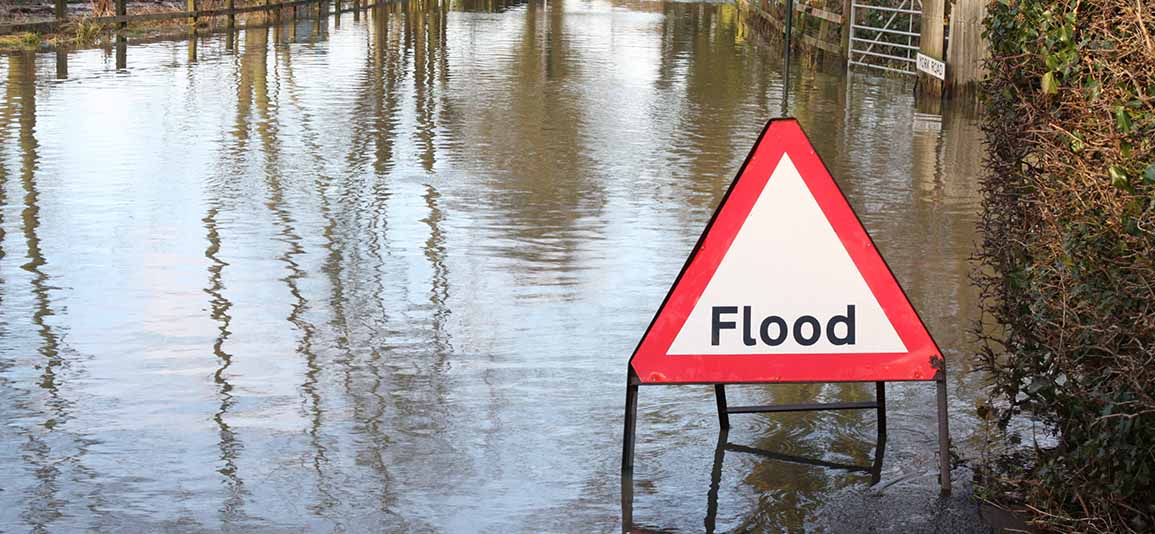 Flood sign