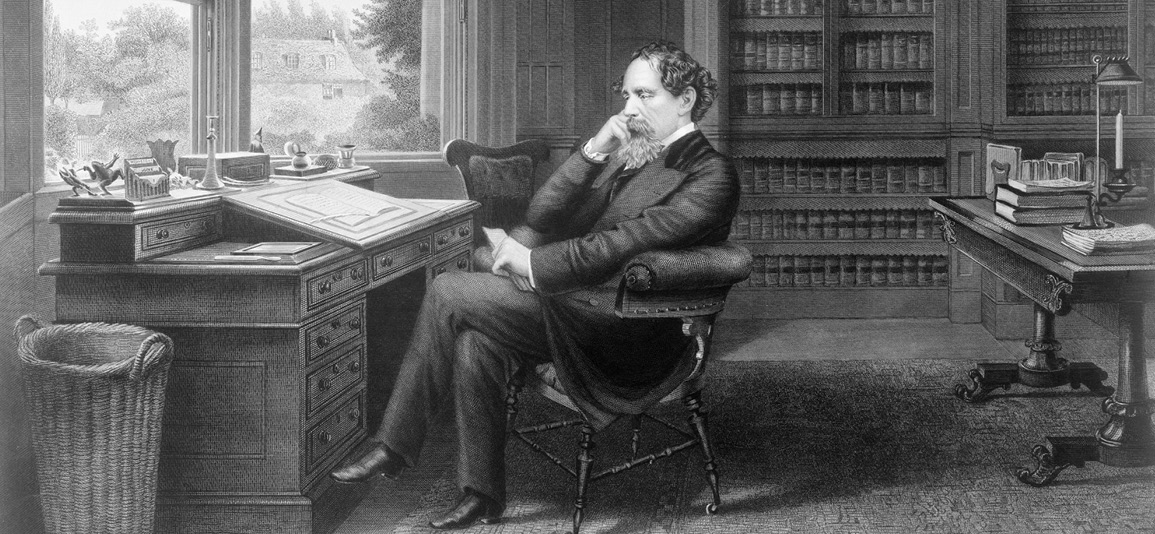 A photo of Charles Dickens