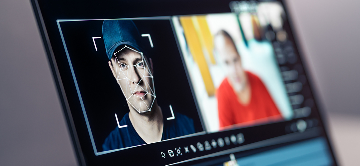 Deep fake, AI and face swap in video edit