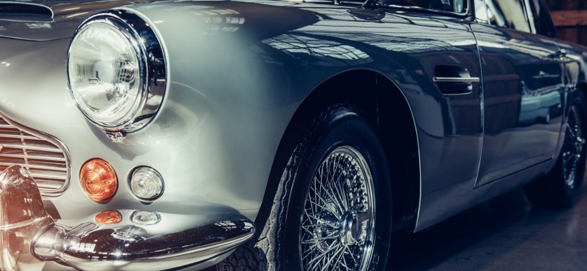 classic car up close