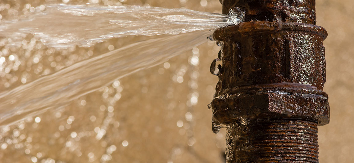 water leak