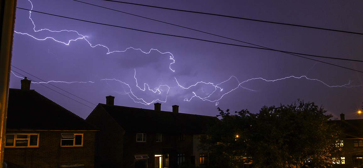 Protecting homes from storm and lightning damage